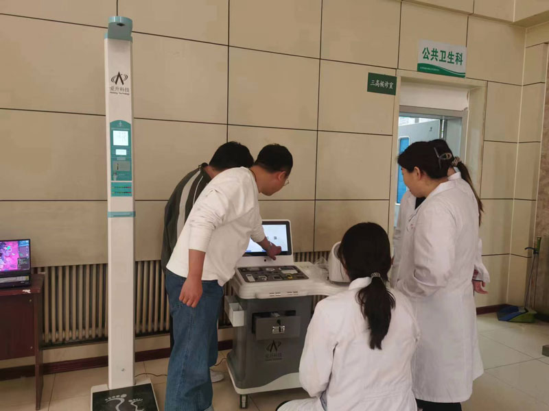 ?德州社區(qū)衛(wèi)生服務(wù)中心成功引進(jìn)上禾健康體檢一體機(jī)